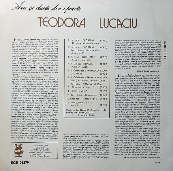 Teodora Lucaciu - Arii Și Duete Din Operete [2]