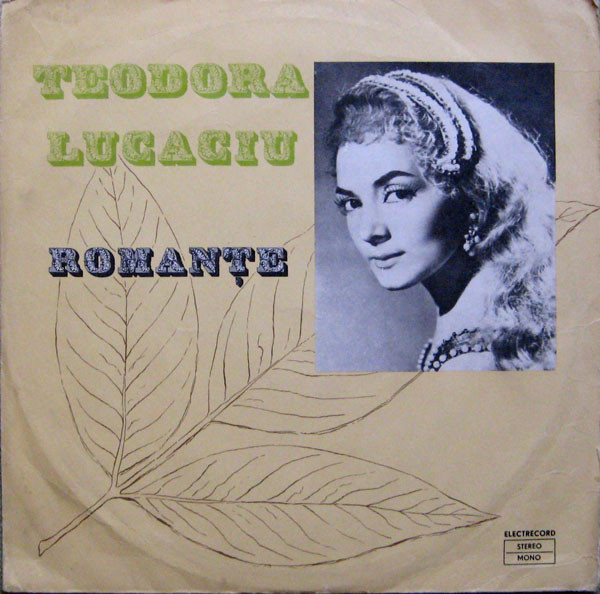 Teodora Lucaciu – Romanțe, (Disc Vinil) [1]