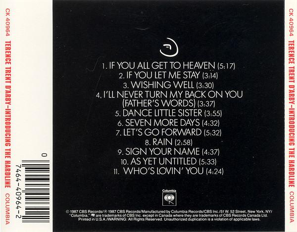 Terence Trent D'Arby - Introducing The Hardline According To Terence Trent D'Arby (CD) [2]