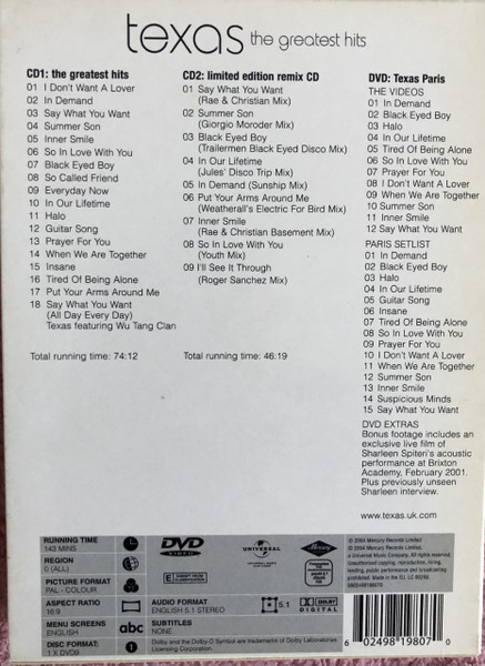 Texas – The Greatest Hits [3]