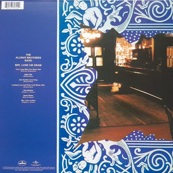 The Allman Brothers Band – Win, Lose Or Draw (DISC VINIL) [2]