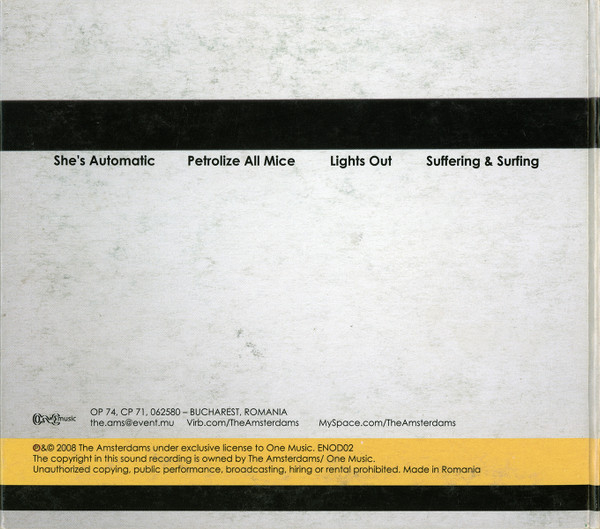 The Amsterdams – Automatic EP (CD) [2]