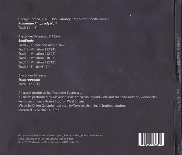 The Balanescu Quartet - BalÆnescu, (CD) [2]