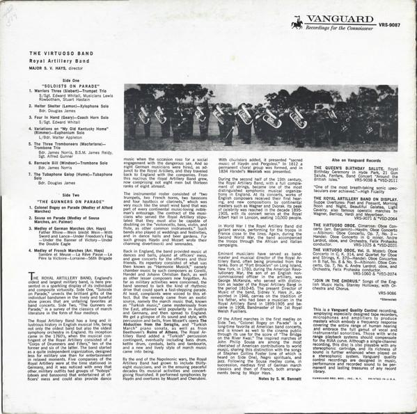 The Band Of The Royal Artillery - The Virtuoso Band (Disc Vinil) [2]