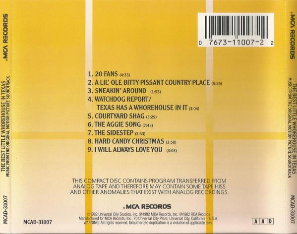 The Best Little Whorehouse In Texas - Music From The Original Motion Picture Soundtrack (CD Audio) [2]