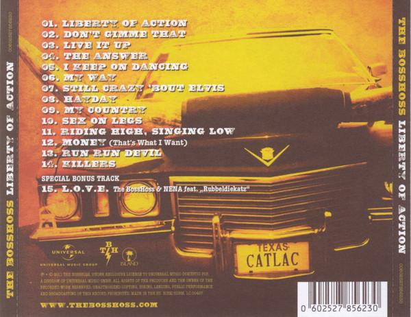 The BossHoss - Liberty Of Action, (CD) [2]