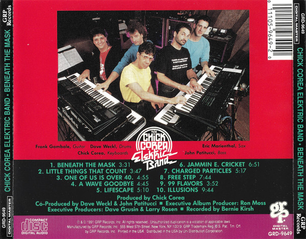 The Chick Corea Elektric Band - Beneath The Mask (CD) [2]