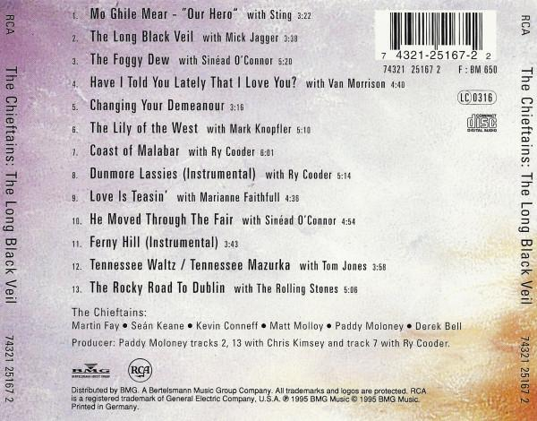 The Chieftains - The Long Black Veil , (CD) [2]