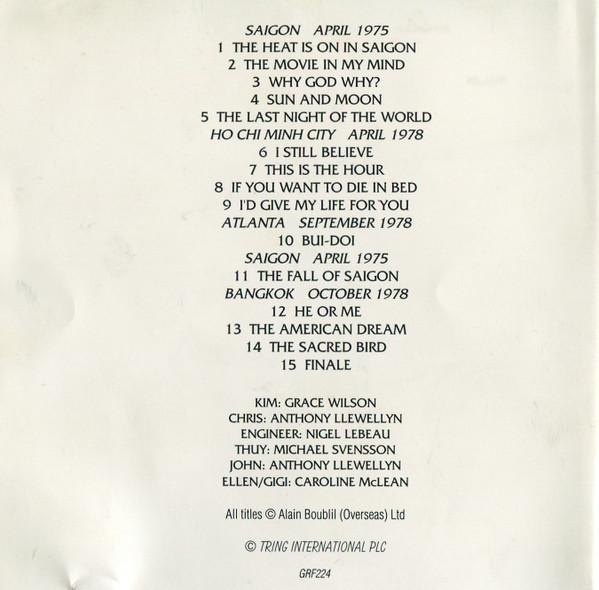 The Christopher/Emery Company - Miss Saigon - The Highlights [2]