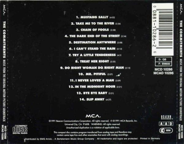 The Commitments - The Commitments (Original Motion Picture Soundtrack) (CD Audio) [2]