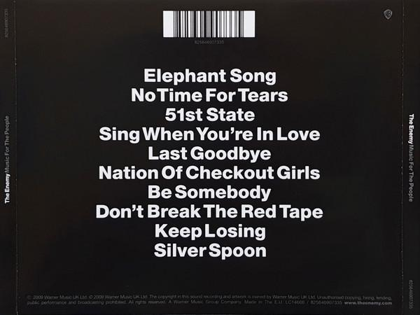 The Enemy - Music For The People, (CD) [2]