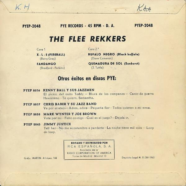 The Flee-Rekkers - X - L - 5 (Fireball) (Disc Vinil) [2]