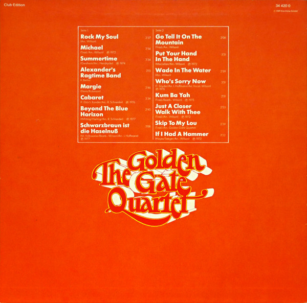 The Golden Gate Quartet - The Golden Gate Quartet (Disc Vinil) [2]