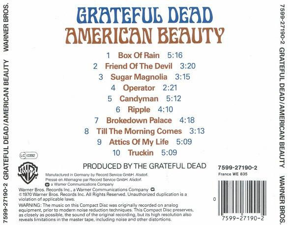 The Grateful Dead - American Beauty [2]