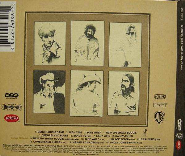 The Grateful Dead - Workingman's Dead (CD) [2]