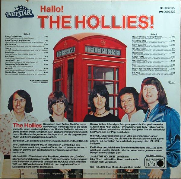 The Hollies - Hallo! The Hollies! (Ihre 20 Größten Hits) (Disc Vinil) [2]