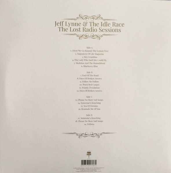The Idle Race – Jeff Lynne & The Idle Race The Lost Radio Sessions (VINIL) [2]