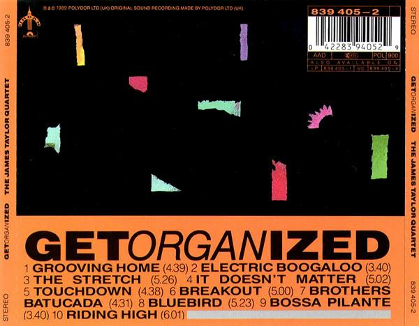 The James Taylor Quartet - Get Organized (CD) [2]