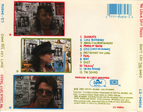 The Leslie Spit Treeo - Don't Cry Too Hard (CD) [2]