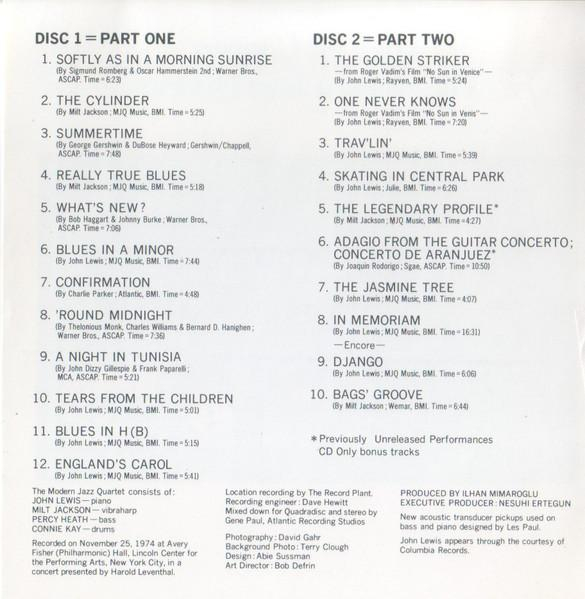 The Modern Jazz Quartet - The Last Concert [2]