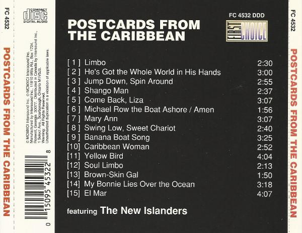 The New Islanders - Postcards From The Caribbean (CD) [2]