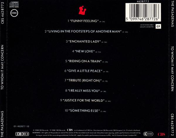 The Pasadenas - To Whom It May Concern [2]