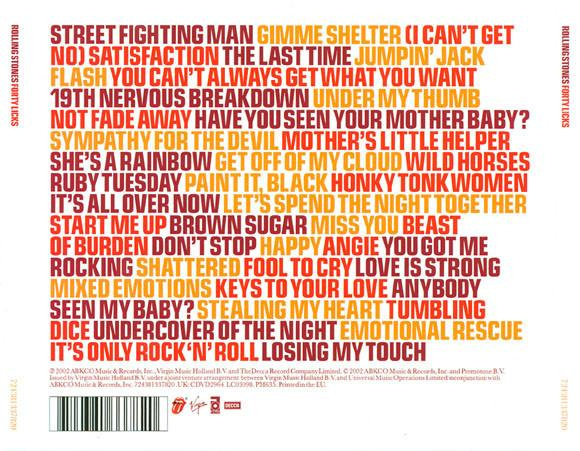 The Rolling Stones - Forty Licks (CD) [2]
