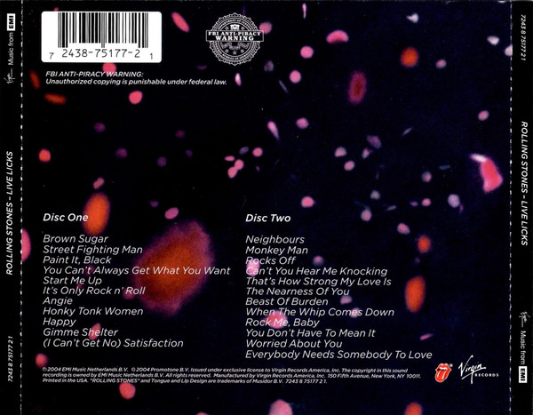 The Rolling Stones - Live Licks (CD) [2]