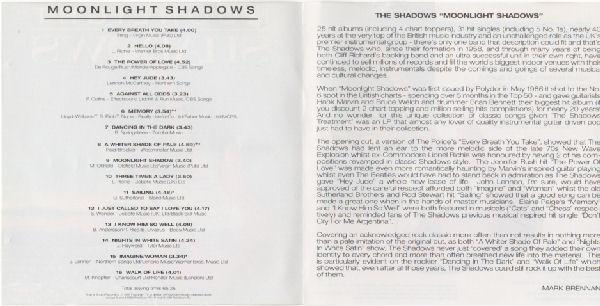 The Shadows - Moonlight Shadows (CD) [2]