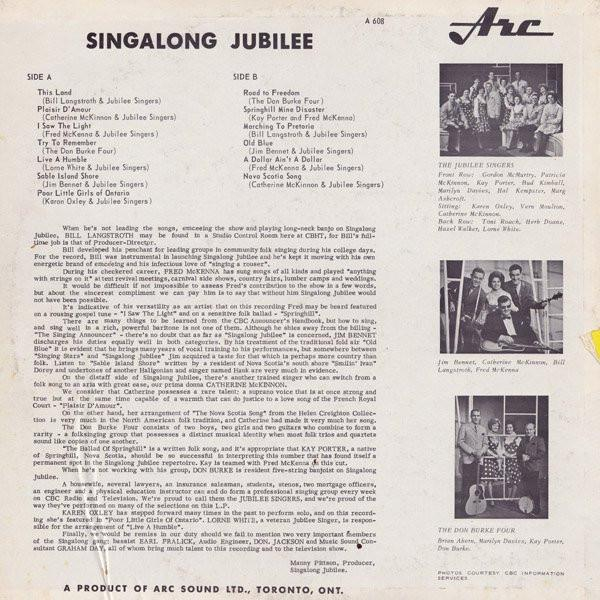 The Singalong Jubilee Cast - Singalong Jubilee (Disc Vinil) [2]