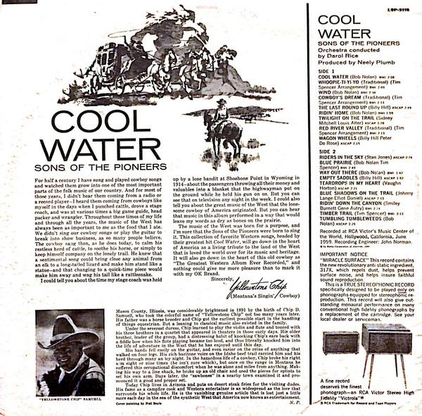 The Sons Of The Pioneers - Cool Water [2]