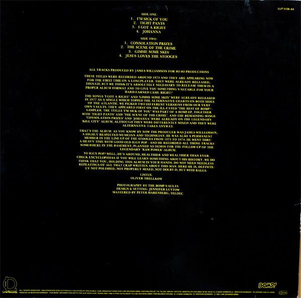 The Stooges - I'm Sick Of You [2]
