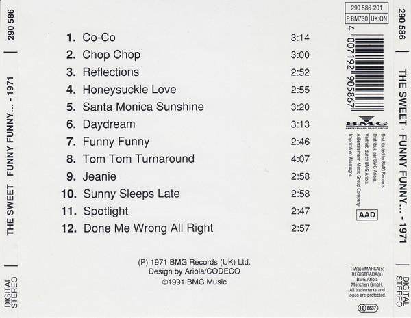 The Sweet - Funny Funny, How Sweet Co-Co Can Be (CD) [2]