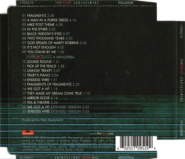 The Who - Endless Wire (CD) [2]