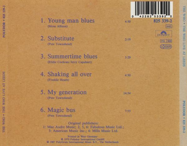 The Who - Live At Leeds (CD) [2]