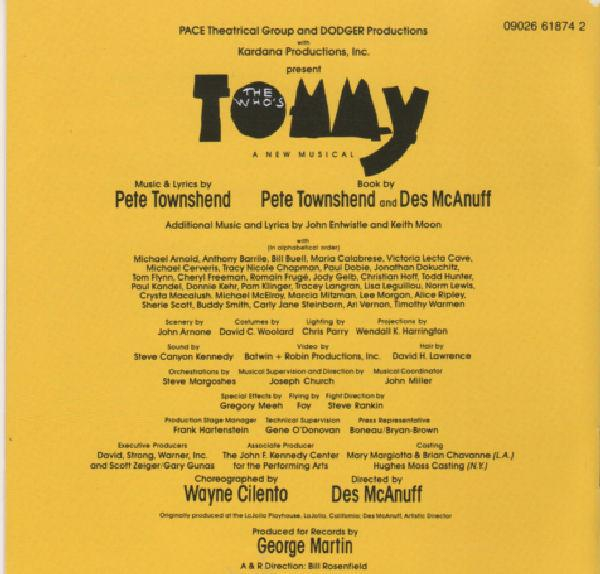 The Who's Tommy (Original Cast Recording) (CD) [2]