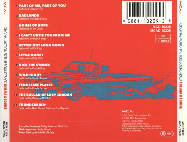 Thelma & Louise (Original Motion Picture Soundtrack) (CD Audio) [2]