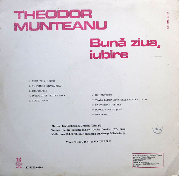Theodor Munteanu - Bună Ziua, Iubire [2]