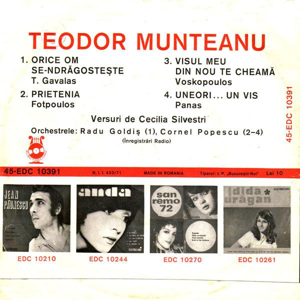 Theodor Munteanu - Orice Om Se-ndrăgostește [2]