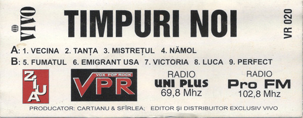 Timpuri Noi – Unplugged În Concert (CASETA) [2]