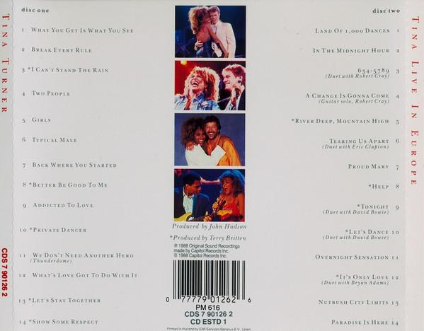 Tina Turner - Tina Live In Europe [2]