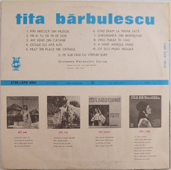 Tita Bărbulescu - Tita Bărbulescu [2]