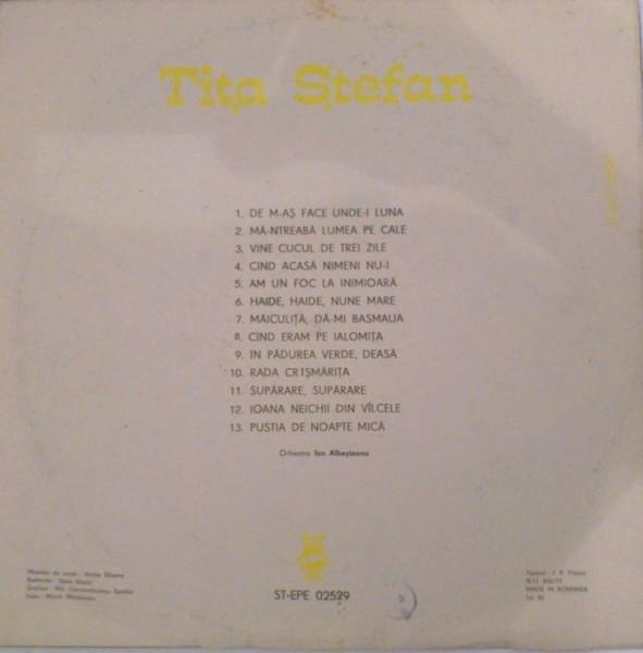 Tița Ștefan - De M-aș Face Unde-i Luna (Disc Vinil) [2]