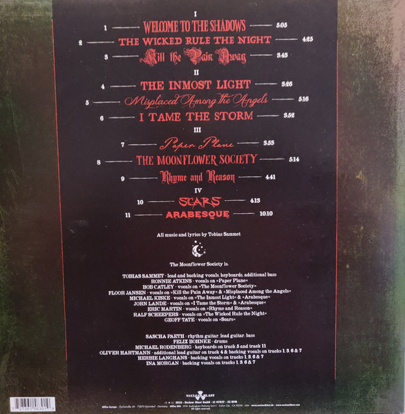 Tobias Sammet's Avantasia – A Paranormal Evening With The Moonflower Society (VINIL) [2]