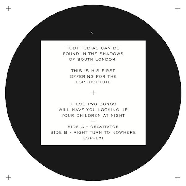 Toby Tobias – Gravitator / Right Turn To Nowhere (VINIL) [2]