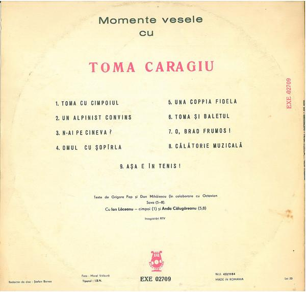 Toma Caragiu - Momente Vesele (Disc Vinil) [2]