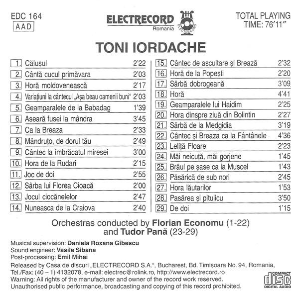 Toni Iordache - Un Virtuose Du Cymbalum 1 / A Virtuoso Of The Cimbalom 1 [2]