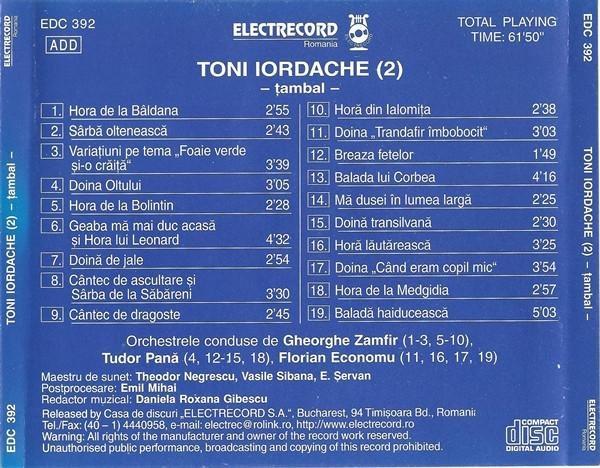 Toni Iordache - Un Virtuose Du Cymbalum / A Virtuoso Of The Cimbalom 2 [2]