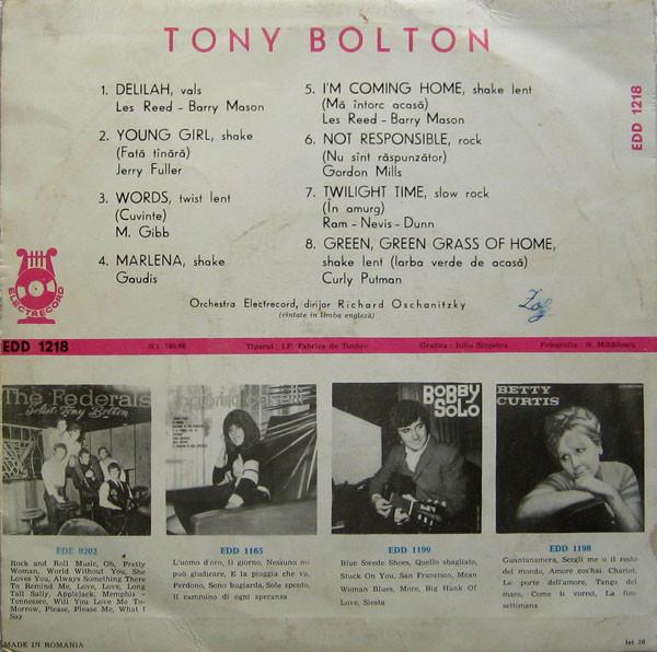 Tony Bolton - Tony Bolton [2]