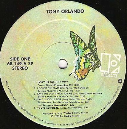 Tony Orlando - Tony Orlando [2]